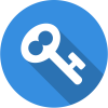 key-icon-flat-shadow